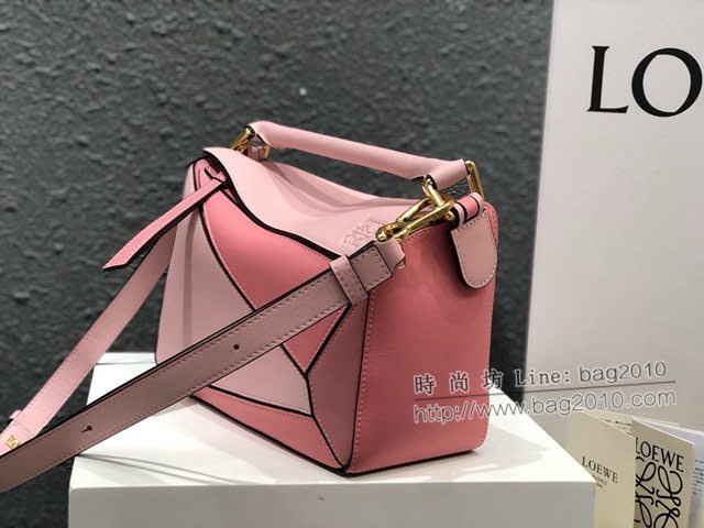 LOEWE包包 羅意威小號Puzzle拼接手提斜挎包 10172  tcl1083